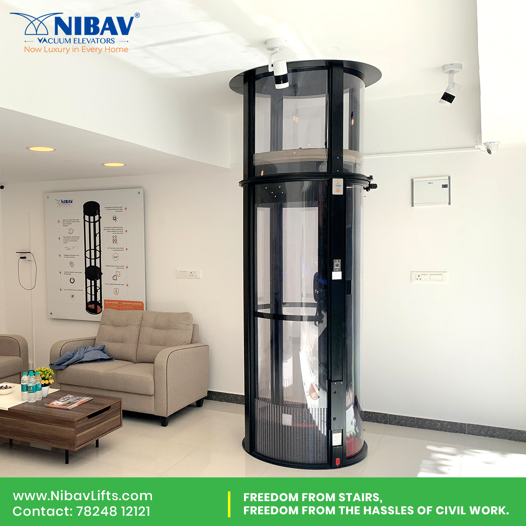 Vacuum home lifts | Nibav Lifts