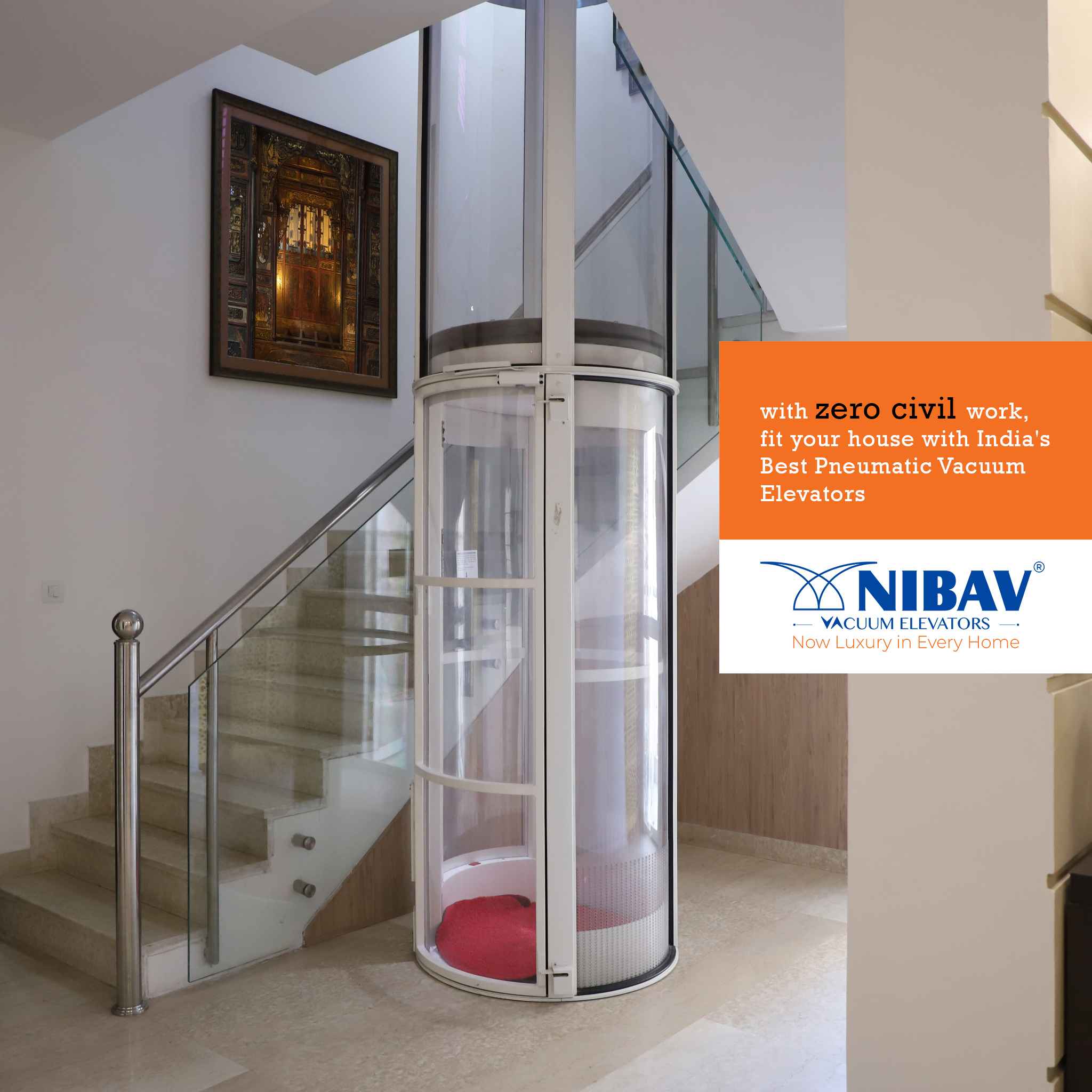 Child safety Vacuum lifts | Nibav Lifts