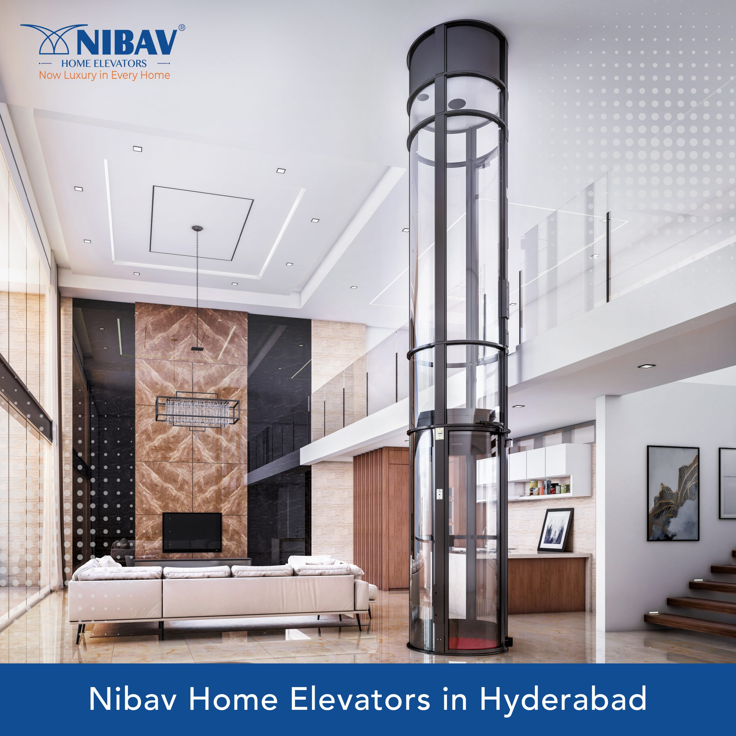 Affordable home lifts price Hyderabad | Nibav Lifts