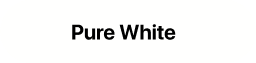 pure white