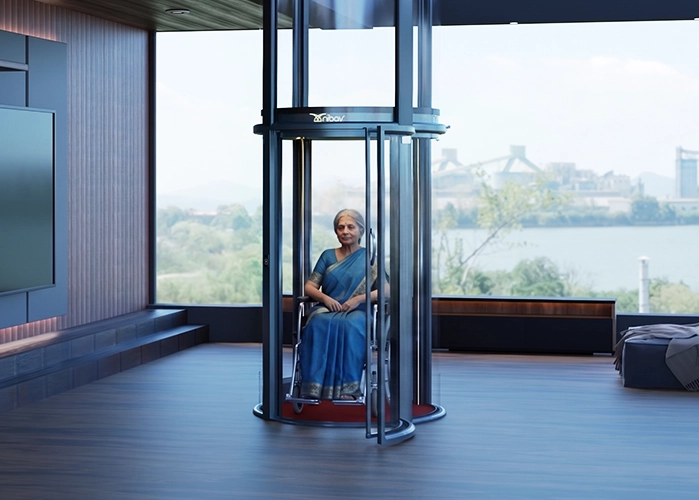 Modern home lifts